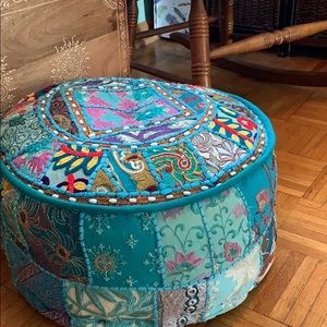 Beautiful Bohemian Patchwork Floor Pillow